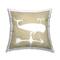 Stupell Industries Marine Whale Weathervane Compass Shape Throw Pillow, 18" x 18"